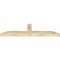 Ekena Millwork Portland Rough Sawn Timber Gable Bracket, Douglas Fir, 60"W x 15"H x 4"D x 4"F, 6/12 Pitch GBW060X15X0404POR00RDF - alternate 2